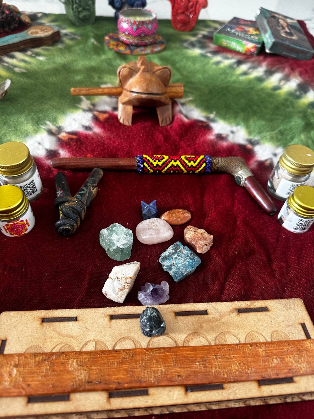 The ceremony spread