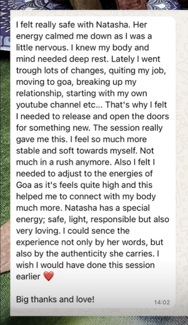 Kambo review from a participant