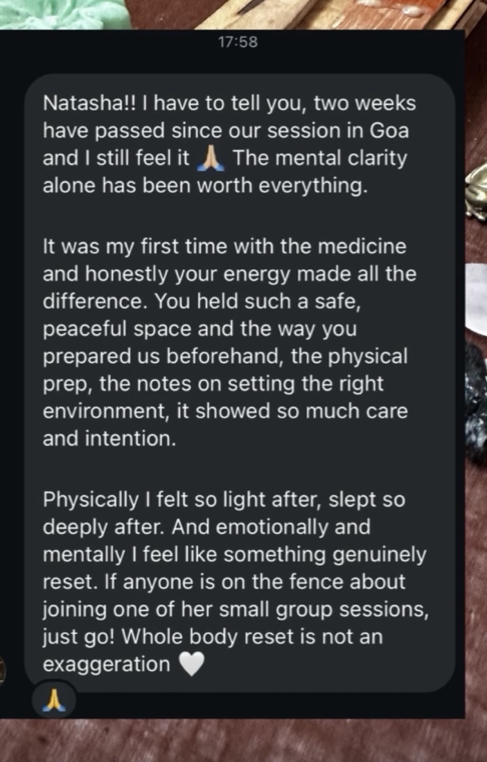 Kambo review from a participant